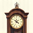 Ikone einer alten Taschenuhr